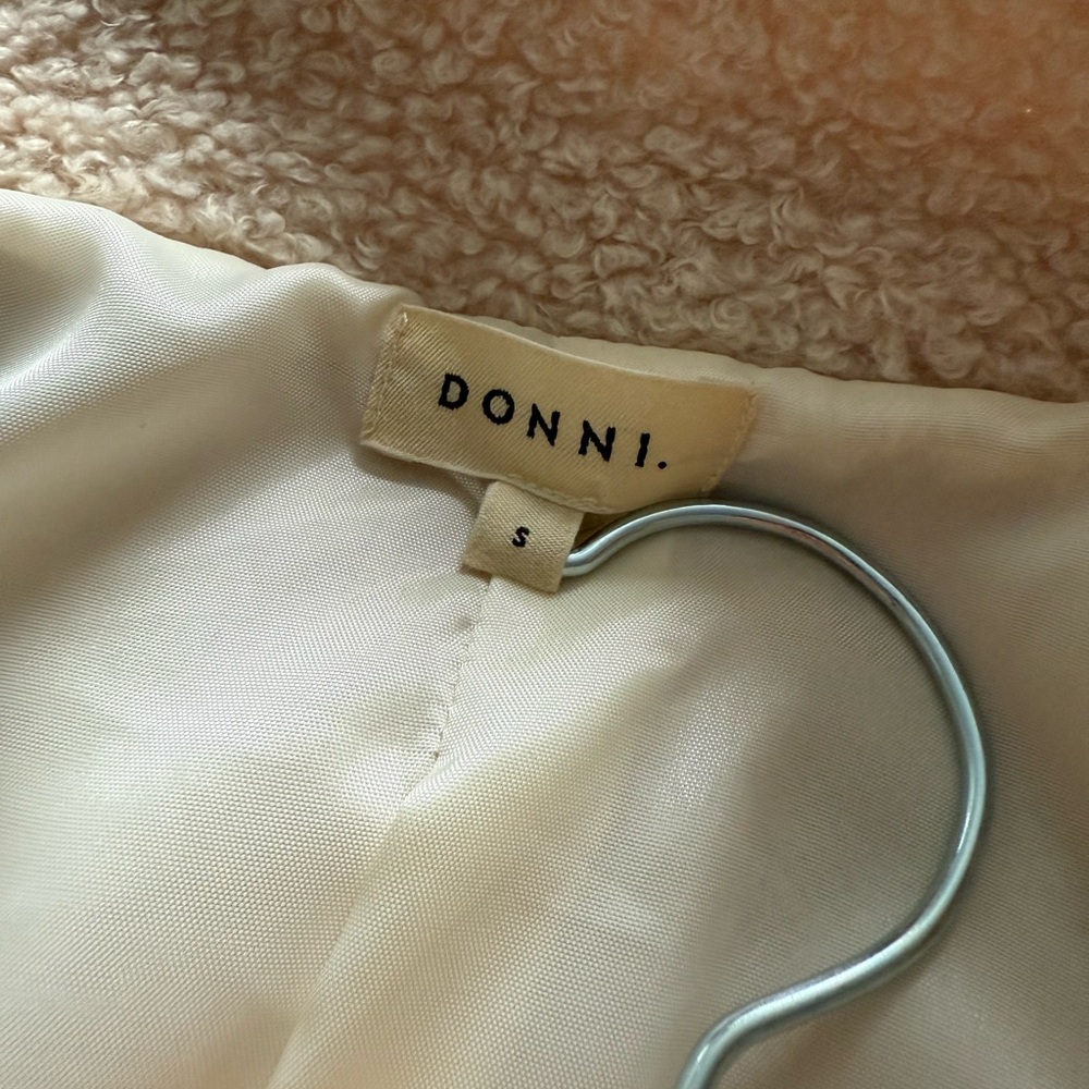 DONNI Tri Fleece Jacket Size S - Picture 3 of 8